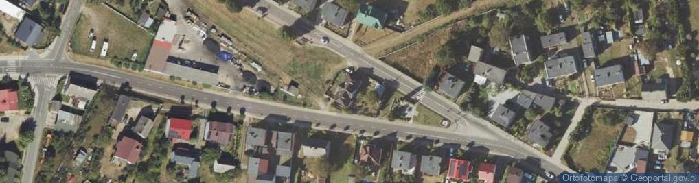 Zdjęcie satelitarne Kolejowa ul.
