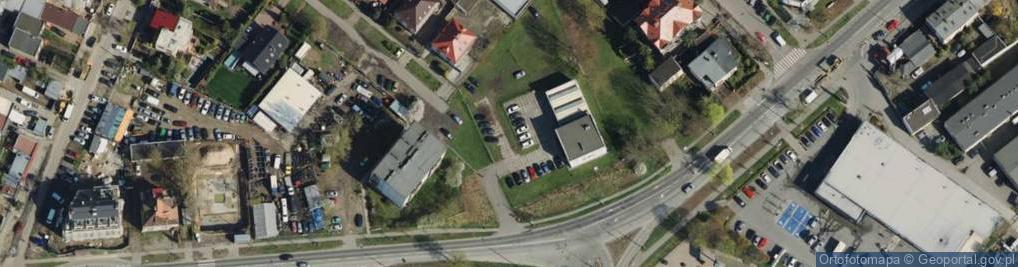 Zdjęcie satelitarne Kotlarska ul.