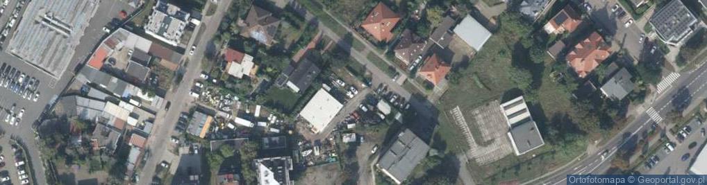 Zdjęcie satelitarne Kotlarska ul.