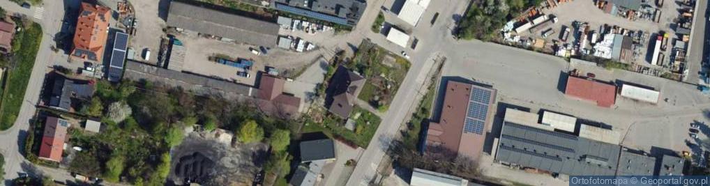 Zdjęcie satelitarne Kolejowa ul.