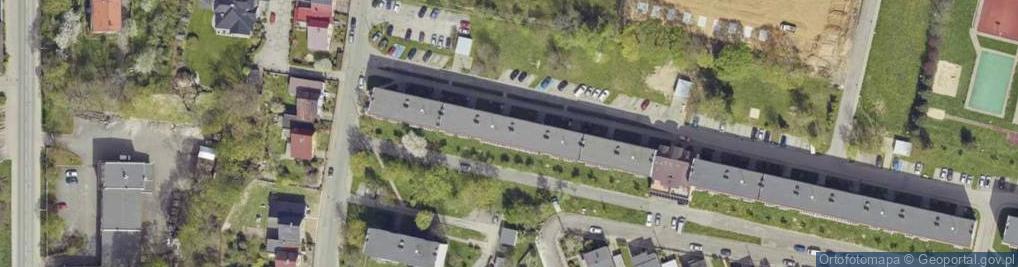 Zdjęcie satelitarne Kombatantów ul.