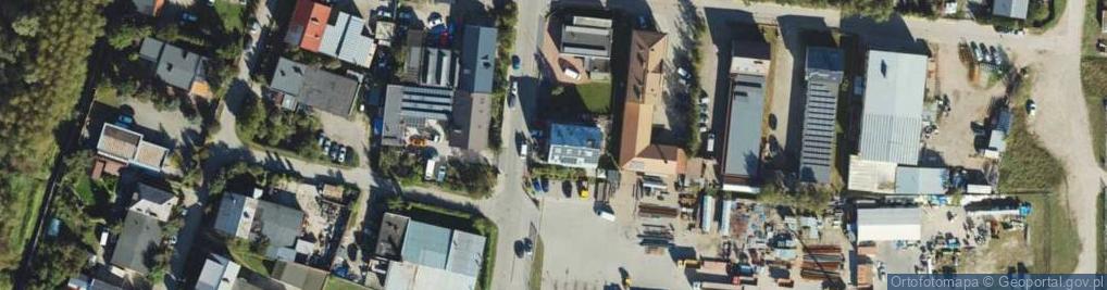 Zdjęcie satelitarne Komunalna ul.