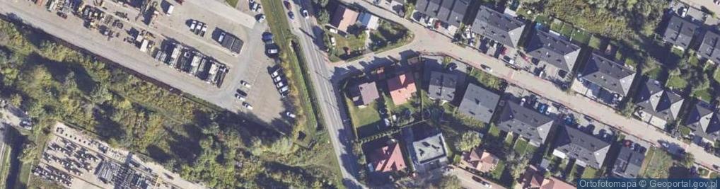 Zdjęcie satelitarne Konwaliowa ul.