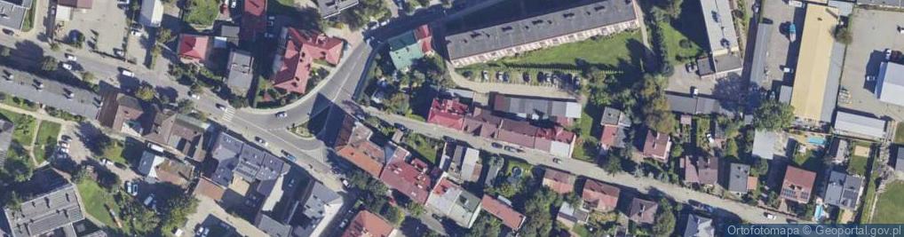 Zdjęcie satelitarne Korzeniowskiego Józefa ul.