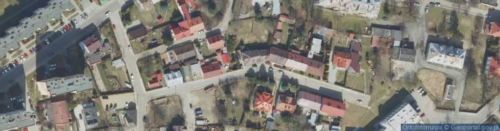 Zdjęcie satelitarne Koźmiana Kajetana ul.
