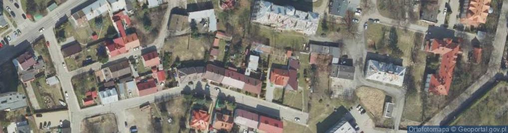 Zdjęcie satelitarne Koźmiana Kajetana ul.