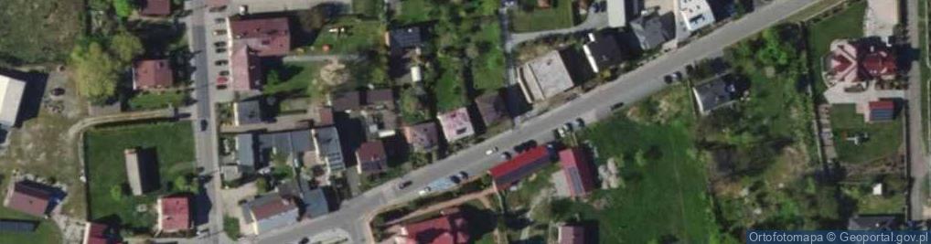 Zdjęcie satelitarne Kolejowa ul.