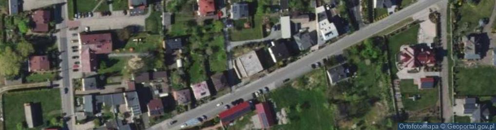 Zdjęcie satelitarne Kolejowa ul.