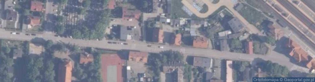 Zdjęcie satelitarne Kościelna ul.