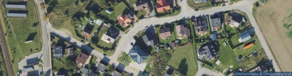 Zdjęcie satelitarne Komandorska ul.