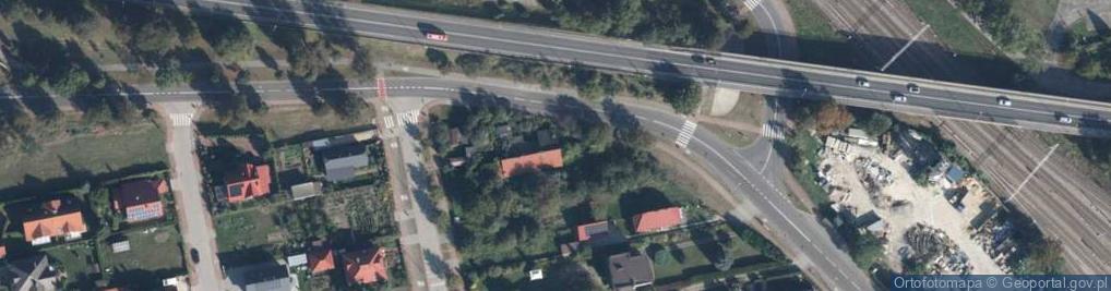 Zdjęcie satelitarne Kolejowa ul.