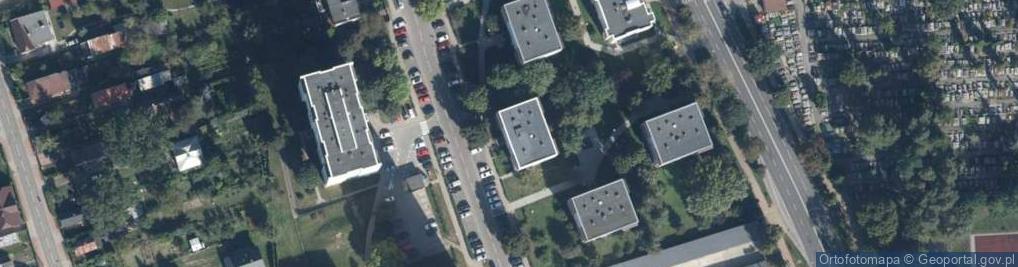 Zdjęcie satelitarne Kołłątaja Hugo ul.