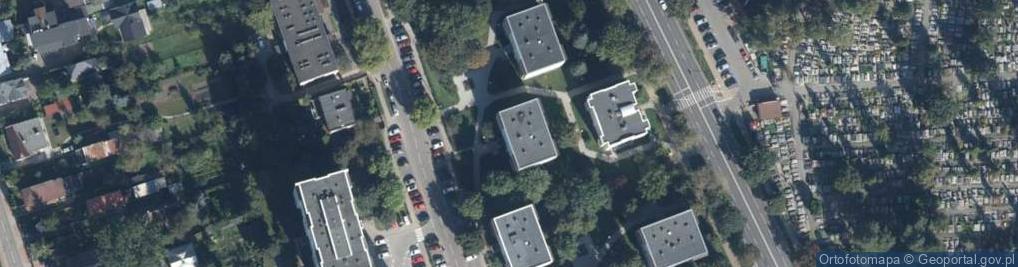 Zdjęcie satelitarne Kołłątaja Hugo ul.