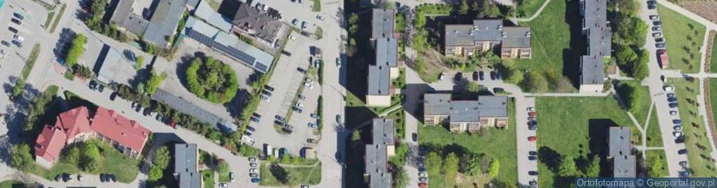 Zdjęcie satelitarne Kolejowa ul.