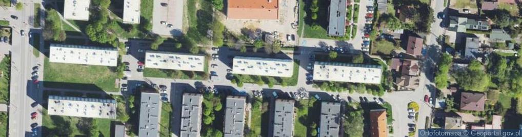 Zdjęcie satelitarne Kombatantów ul.
