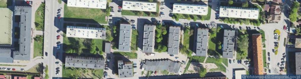 Zdjęcie satelitarne Kombatantów ul.