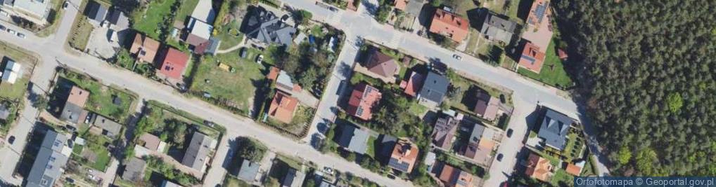Zdjęcie satelitarne Konwaliowa ul.