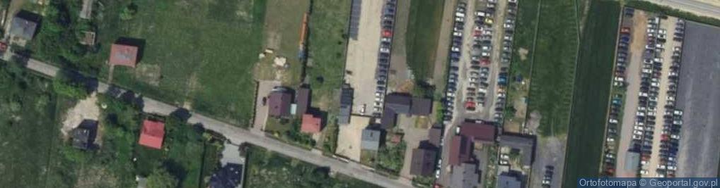 Zdjęcie satelitarne Kolejowa ul.