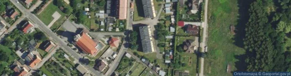 Zdjęcie satelitarne Kolejowa ul.