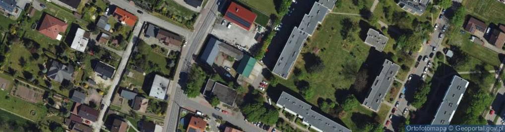 Zdjęcie satelitarne Kossaka Juliusza ul.