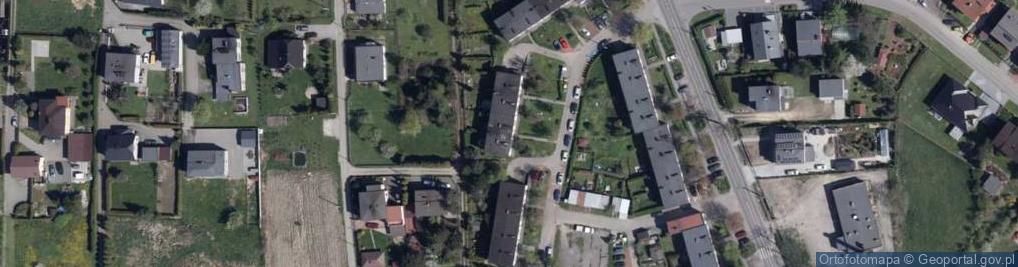 Zdjęcie satelitarne Kominka Bolesława, ks. kard. ul.