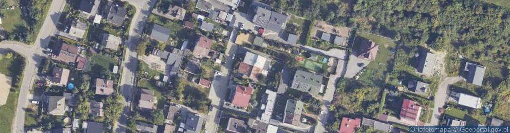 Zdjęcie satelitarne Kozia ul.