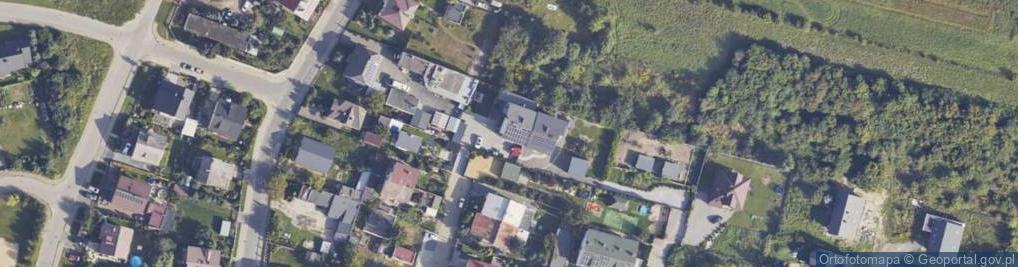 Zdjęcie satelitarne Kozia ul.