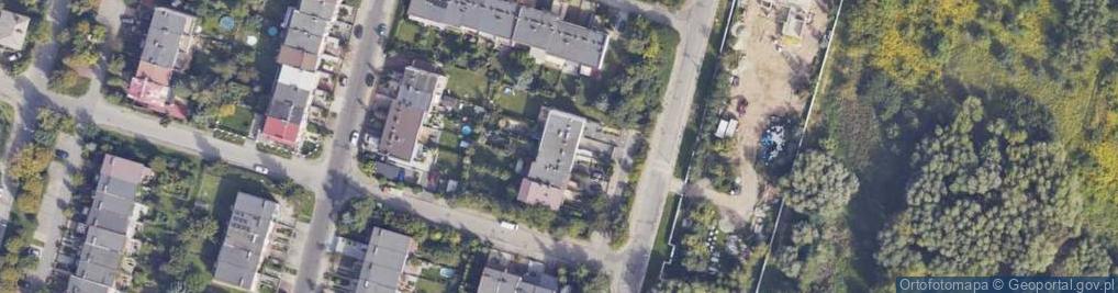 Zdjęcie satelitarne Komunalna ul.