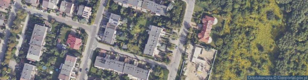Zdjęcie satelitarne Komunalna ul.