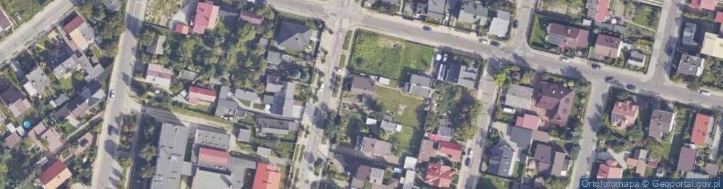 Zdjęcie satelitarne Komunalna ul.
