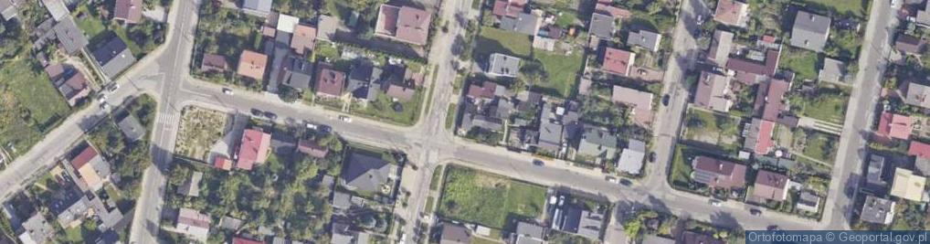 Zdjęcie satelitarne Komunalna ul.