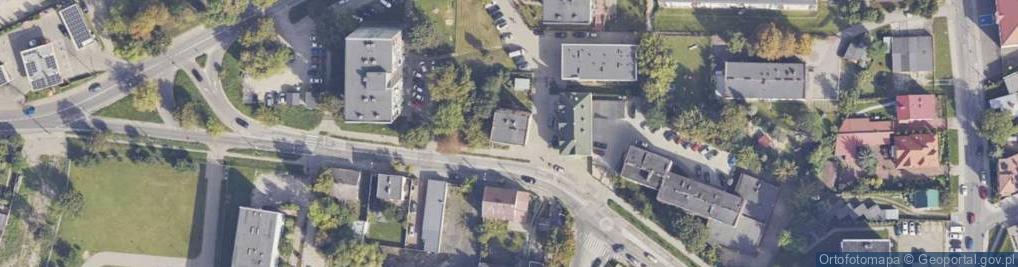 Zdjęcie satelitarne Kolejowa ul.