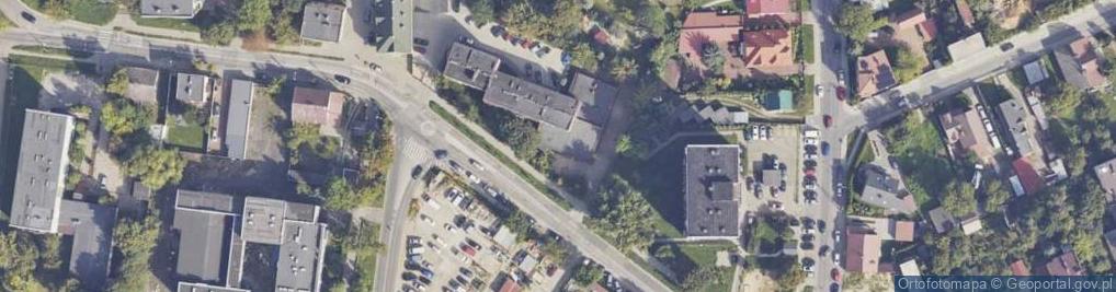 Zdjęcie satelitarne Kolejowa ul.