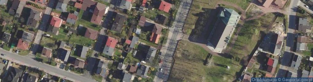Zdjęcie satelitarne Kościowa Karola, ks. ul.