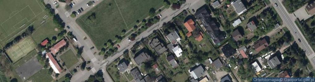 Zdjęcie satelitarne Kolejowa ul.