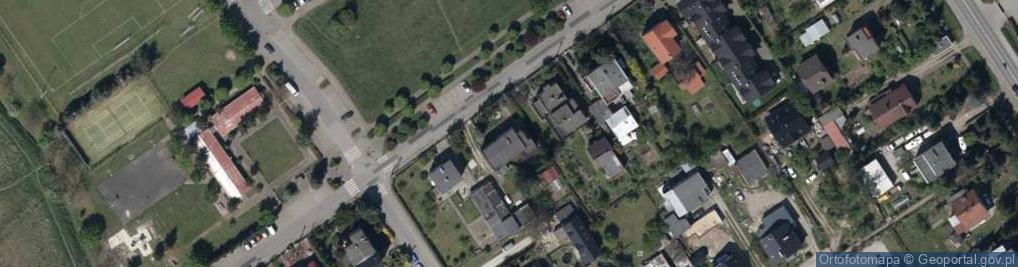 Zdjęcie satelitarne Kolejowa ul.