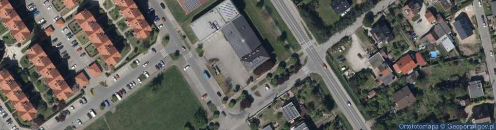 Zdjęcie satelitarne Kolejowa ul.
