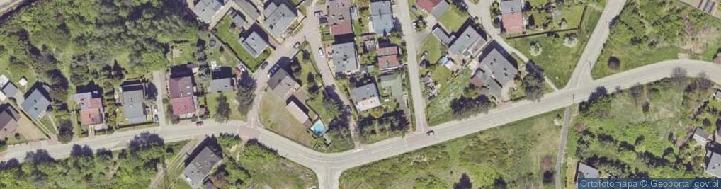 Zdjęcie satelitarne Komandosów ul.