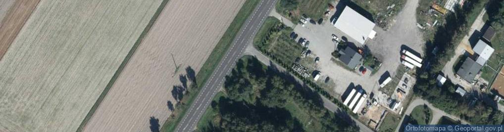 Zdjęcie satelitarne Kocka ul.