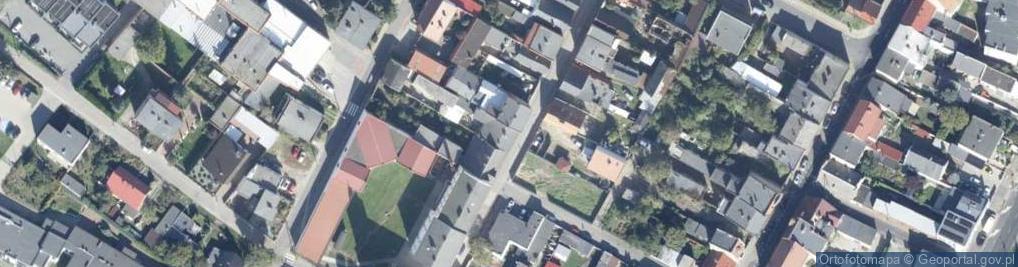 Zdjęcie satelitarne Kościelna ul.