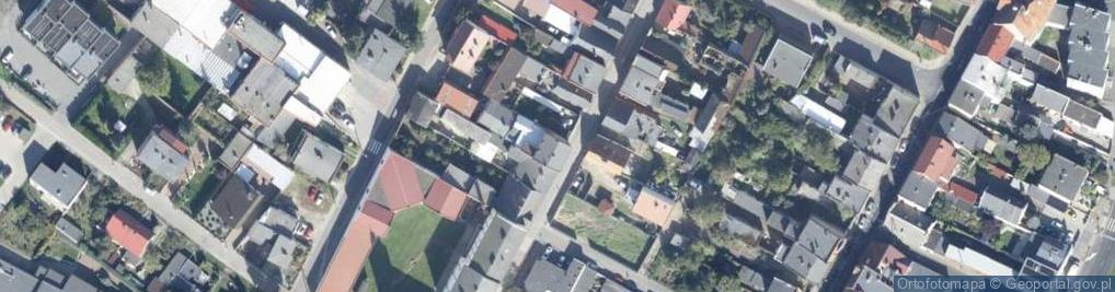 Zdjęcie satelitarne Kościelna ul.