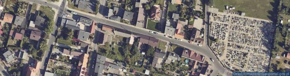 Zdjęcie satelitarne Koźmińska ul.