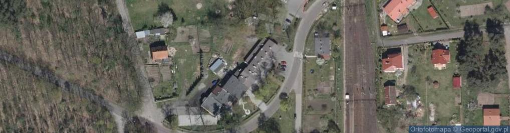 Zdjęcie satelitarne Kolejowa ul.