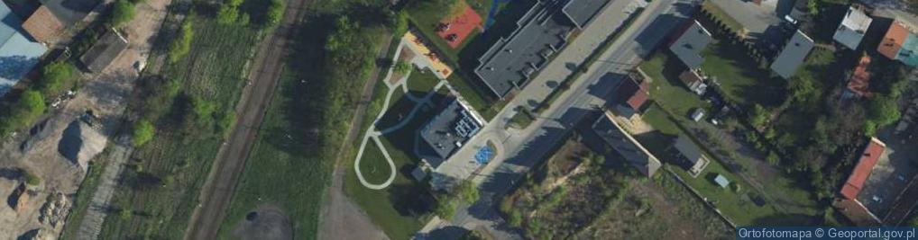 Zdjęcie satelitarne Kolejowa ul.