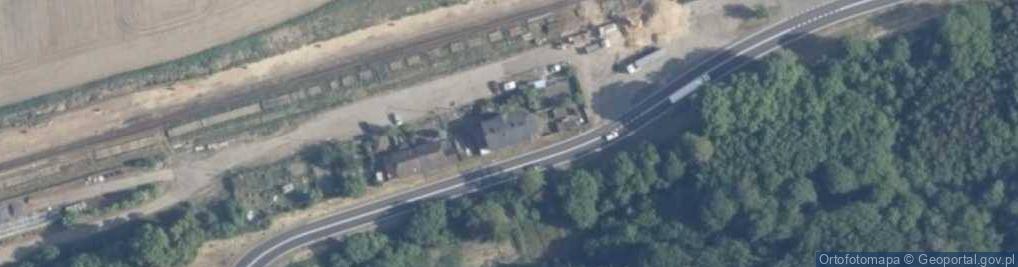 Zdjęcie satelitarne Kolejowa ul.