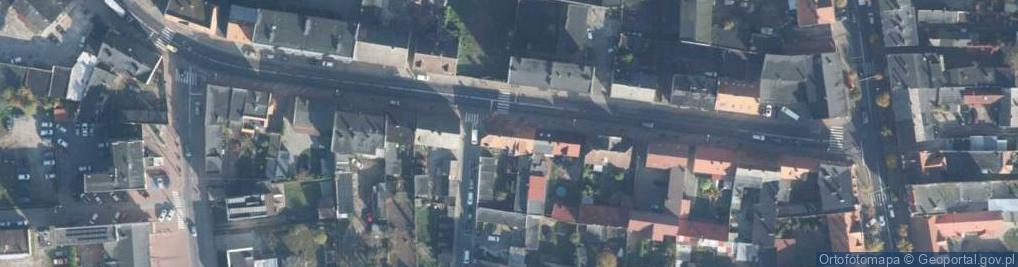 Zdjęcie satelitarne Kotlarska ul.