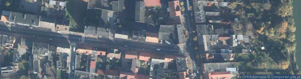 Zdjęcie satelitarne Kotlarska ul.
