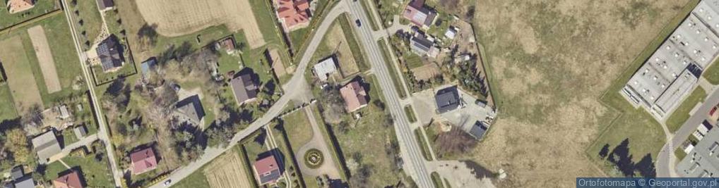 Zdjęcie satelitarne Kolejowa ul.