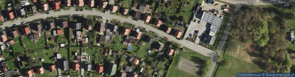 Zdjęcie satelitarne Komuny Paryskiej ul.