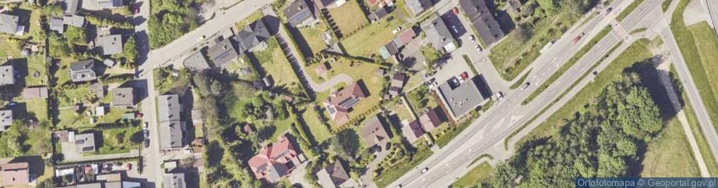 Zdjęcie satelitarne Kossaka Wojciecha ul.